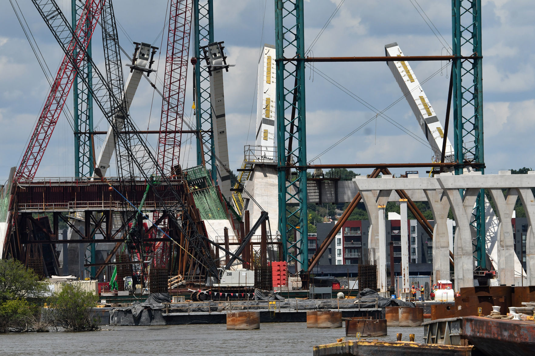 Interstate 74 bridge construction update